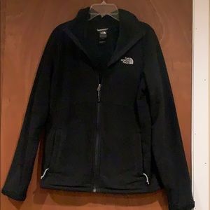 North Face soft fleece zip up